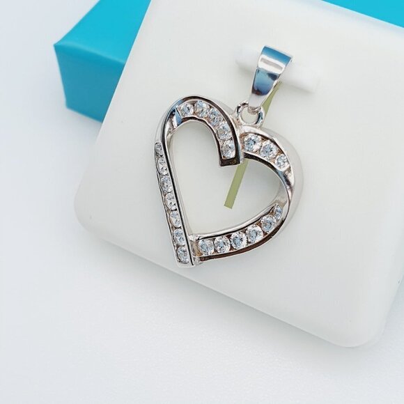 "925 Sterling Silver CZ Beautiful Pendant for Women, 1USPAR4091 - Picture 2 of 11